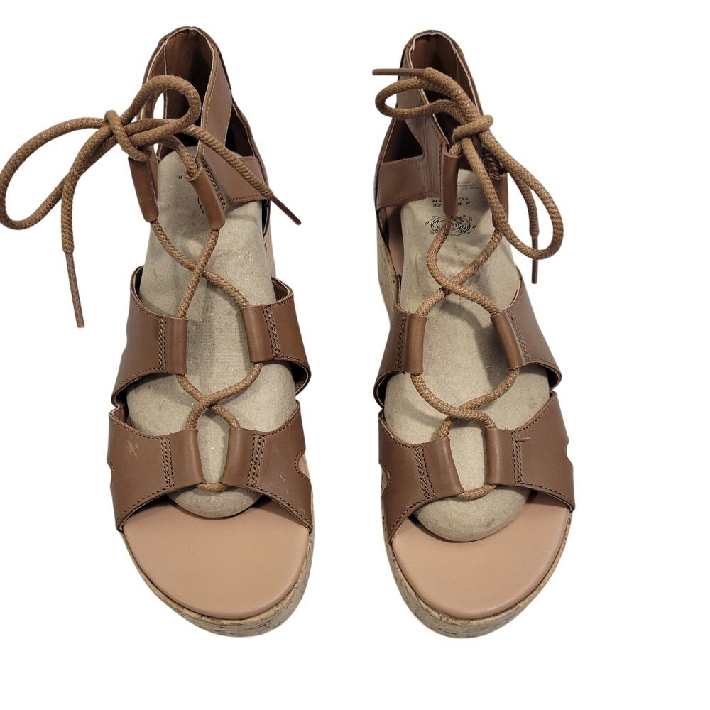 Sorel Women's Cameron Brown Gladiator Lace Up Sandal Size 8 41325-2755